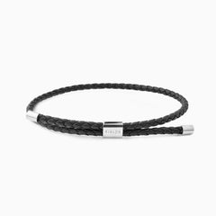 Danilo Leather Bracelet Black