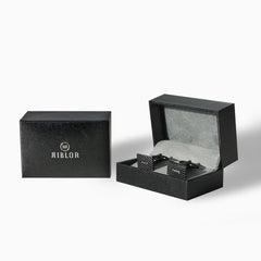 Renzo Cufflinks in Stainless Steel