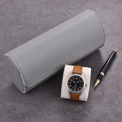 Tasso 3 Slots Watch Roll Grey