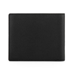 Serafino 8 Card Italian Leather Wallet Black