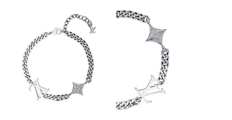 Louis Vuitton - LV Instinct Bracelet - Metal - Silver - Men - Luxury