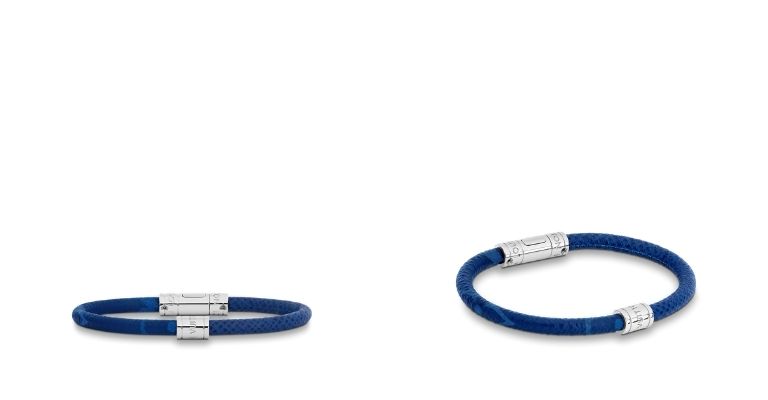 Louis Vuitton - LV Chain Links Bracelet - Metal - Palladium - Size: L - Luxury