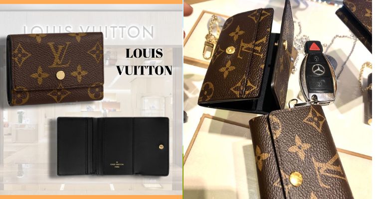 Shop Louis Vuitton 2023 SS Monogram Canvas Leather Card Holders